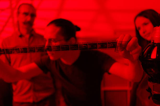 istock Students learn to develop photos under the mentorship of a professor 2198637241