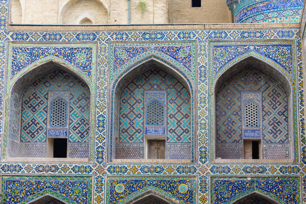 istock Sher-Dor Madrasah in Samarkand, Uzbekistan 2198639225