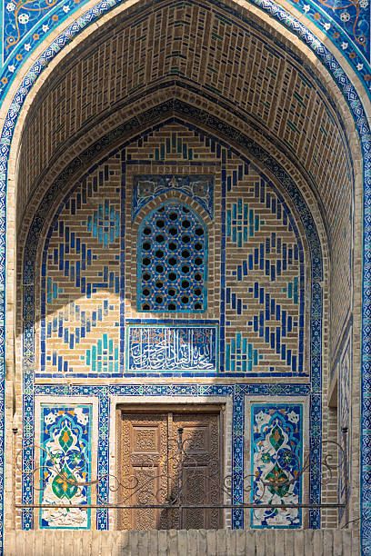 istock Ulugh Beg Madrasa in Samarkand, Uzbekistan 2198639290