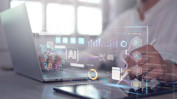 istock AI artificial intelligence technology for data analysis, research, planning, and job creation AI agent technology, intelligent robot 2198639547