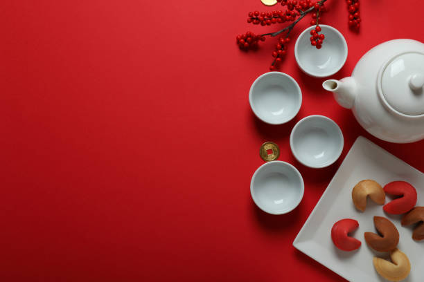 istock Concept of tea, asian tea, space for text 2198648530