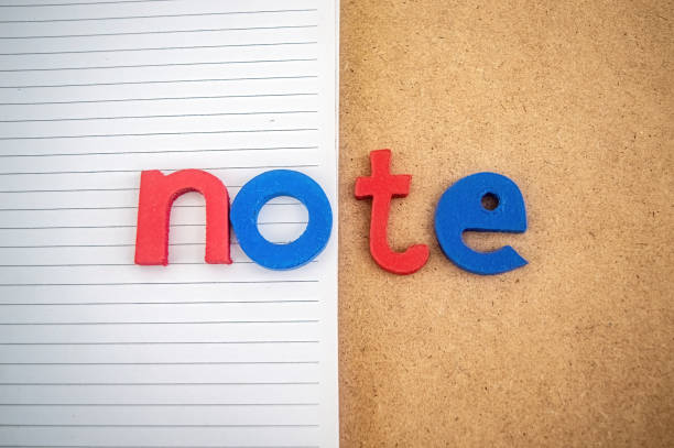 istock Colorful foam letters spelling 