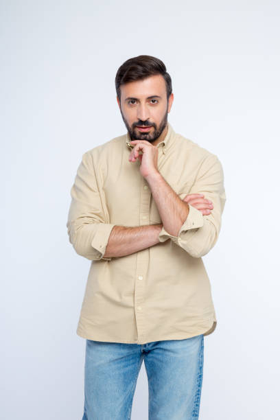 istock Portrait of handsome man 2198649891