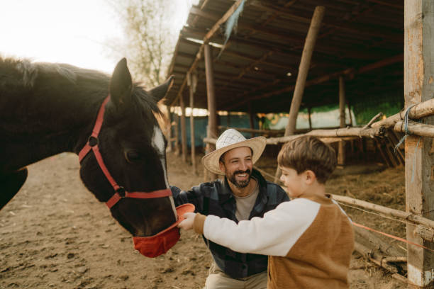 istock Lessons for my future cowboy 2198650690