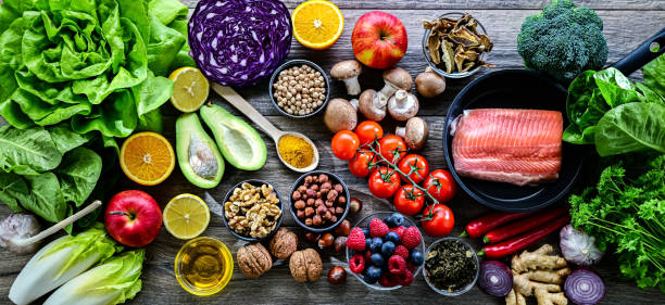 istock Foods representing anti-inflammatory diet 2198656641