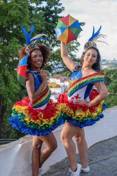 istock Frevo dancers form Recife 2198658530