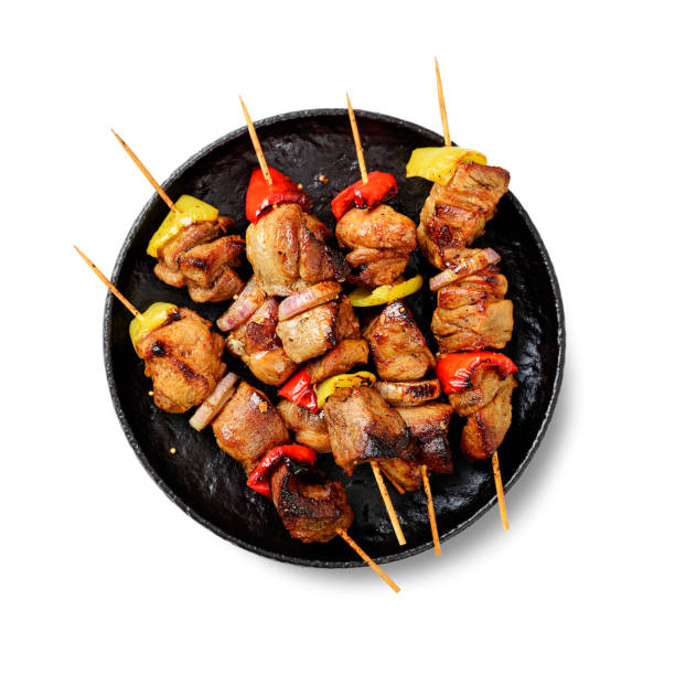 istock Kebabs - grilled meat skewers 2198664921
