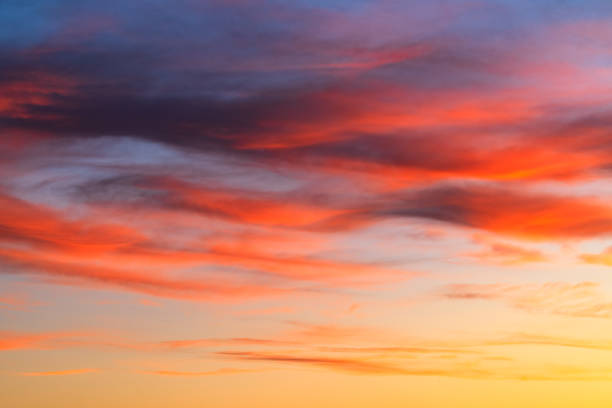 istock The rosy clouds at sunrise 2198666888