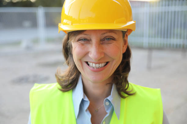 istock Portrait of Woman Engineer 2198673953
