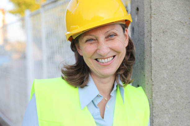 istock Portrait of Woman Engineer 2198674021