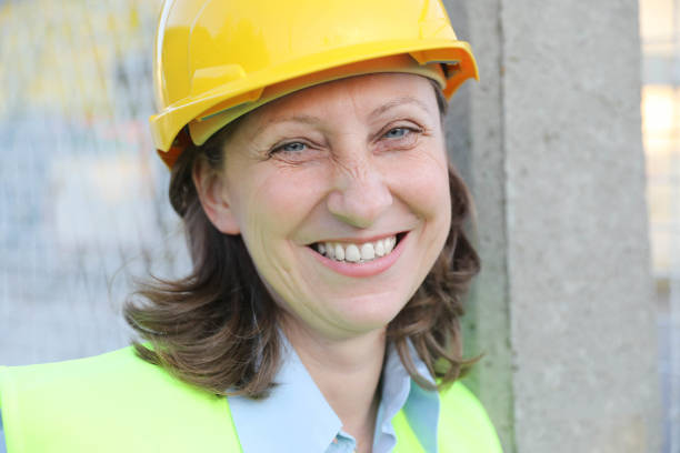 istock Portrait of Woman Engineer 2198674039