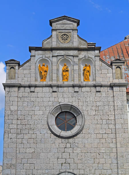 Former Austro Hungarian Embassy Building Historic Landmark at Park Divizija in Cetinje Montenegro