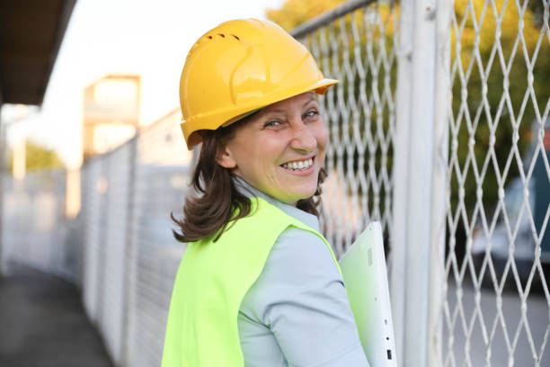 istock Portrait of Woman Engineer 2198674654
