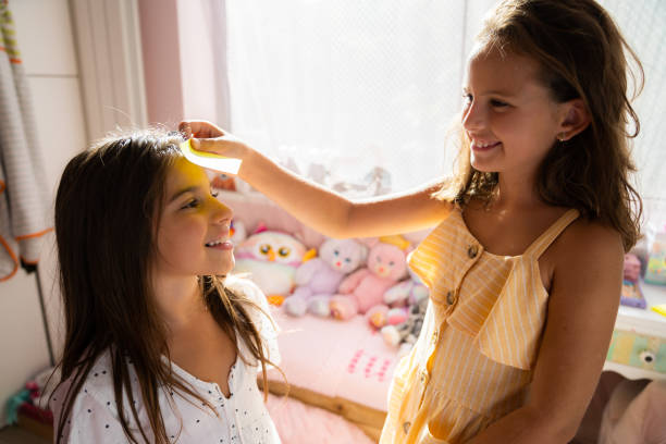 istock Girls are playing Heads Up 2198675408