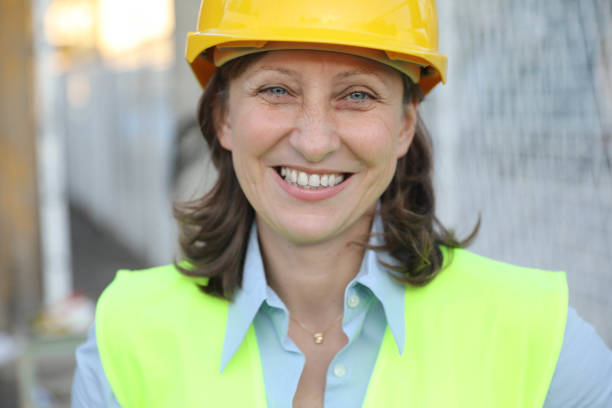 istock Portrait of Woman Engineer 2198675522