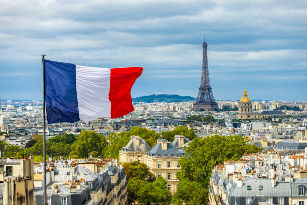 Skyline Paris with Tour Eiffel