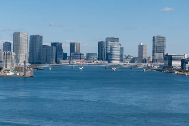 istock Tokyo Skyline under the blue sky in a sunny day 2198679892
