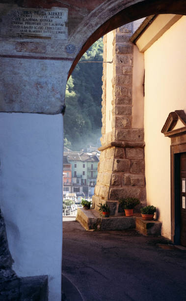 istock Peaceful morning in Italian village 2198679995