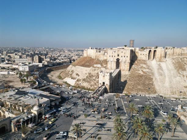istock Aerial shot of Aleppo 2198688511