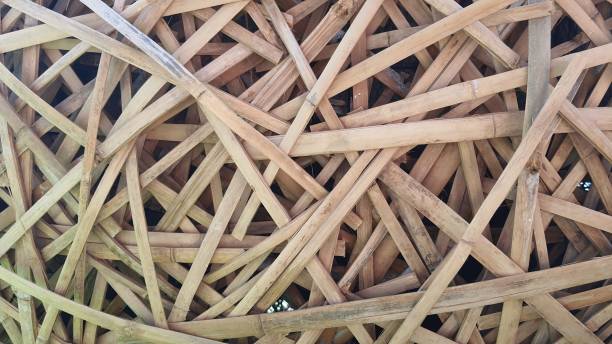 Thailand - detail of wooden door