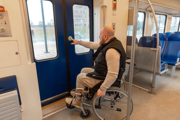 istock A wheelchair bound commuter on a day trip in the Netherlands 2198700762
