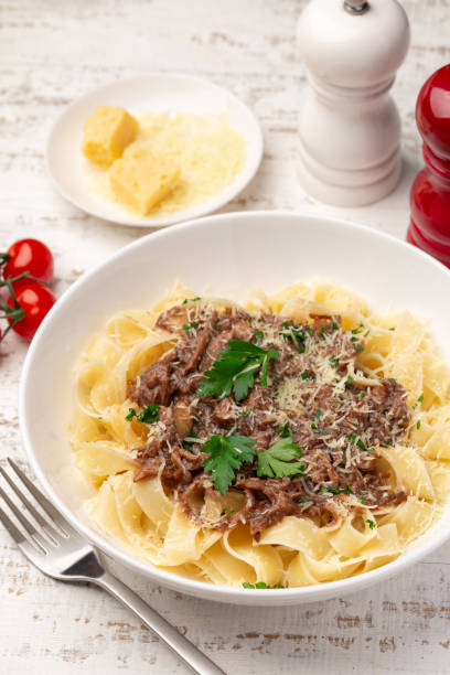 istock close up of tegliatelle pasta with slow cooked beef ragout 2198713227