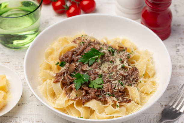 istock close up of tegliatelle pasta with slow cooked beef ragout 2198713237