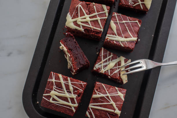 istock Red velvet brownie 2198715288