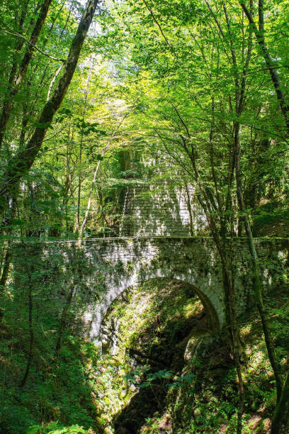 istock Stone Bridge at Grotte di Pradis in Friuli, Italy 2198718487