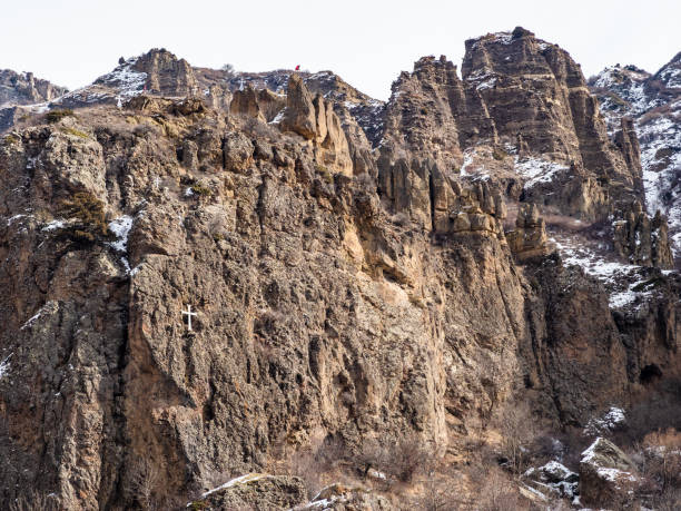 istock cliffs in Azat River gorge near Geghard monastery 2198726896