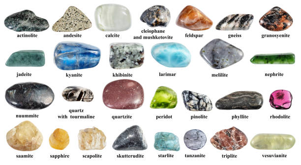 istock specimens of tumbled rocks with names cut out 2198727579