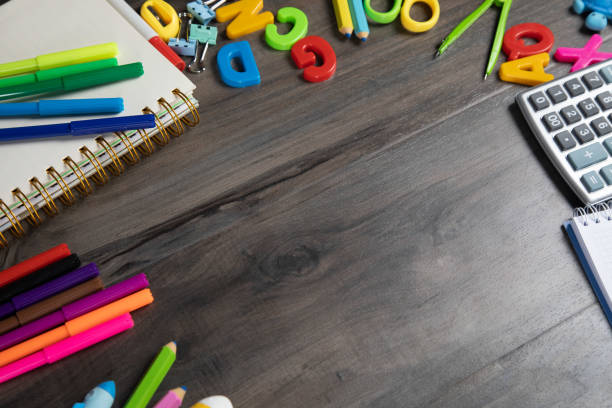 istock school supplies on the table 2198731778