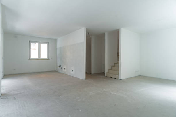istock Home interior before home staging and rebuilding - images for real estate and construction 2198734276