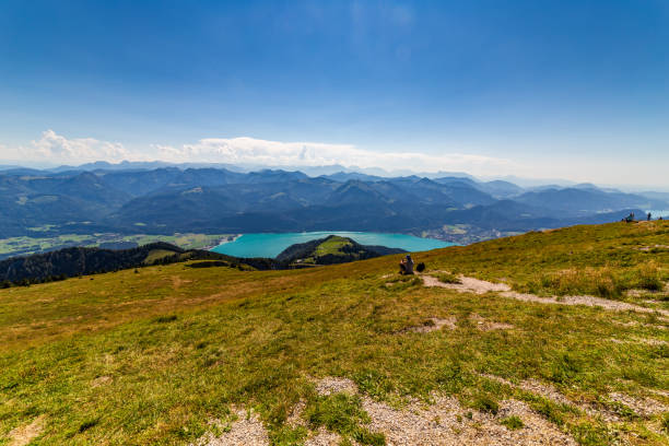 istock Stunning views from the top of Schafberg 2198738321