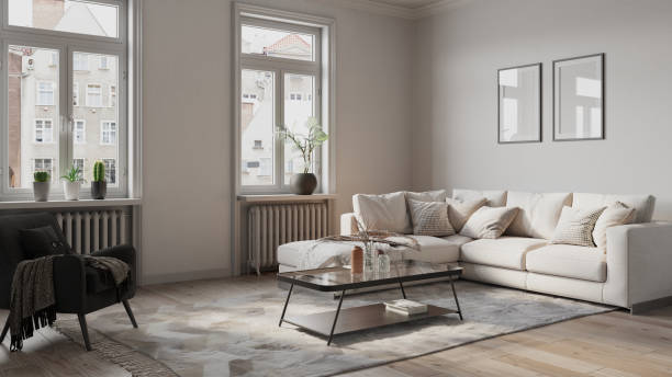 istock Scandinavian Living Room Interior 2198739615