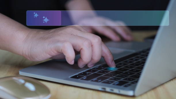 istock SearchEngine Optimization SEO Networking Concept.handof businessman working with computer laptop on desk in office.Searching Browsing Internet Data Information with blank search bar. 2198739898