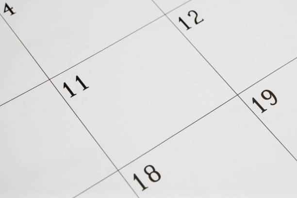 Empty note paper on blue background