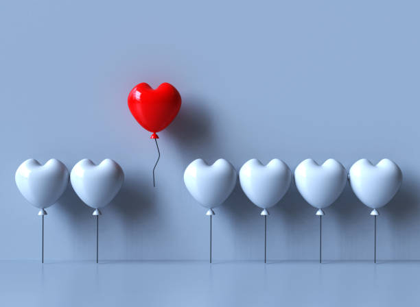 istock Stand out from the crowd and different concept 2198745044