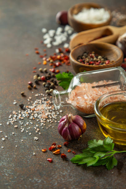 istock seasoning, spices, herbs and salt 2198750680