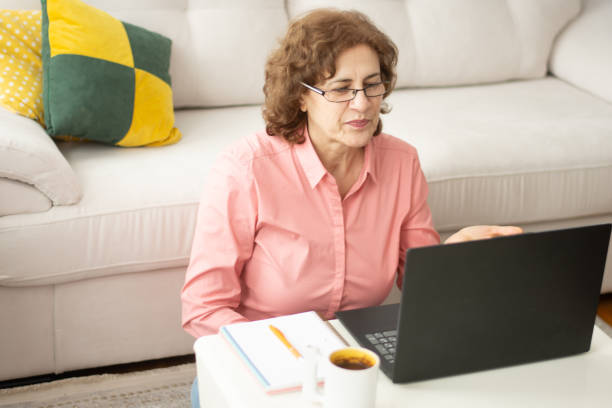 istock E learning at home for senior people 2198755706