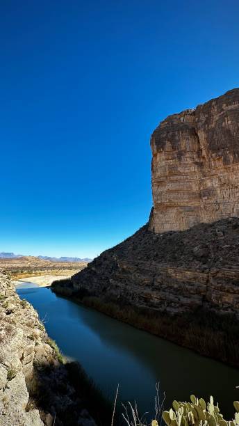 istock Towering Canyon Walls Along the Rio Grande (Big Bend National Park, Texas, USA) 2198765334