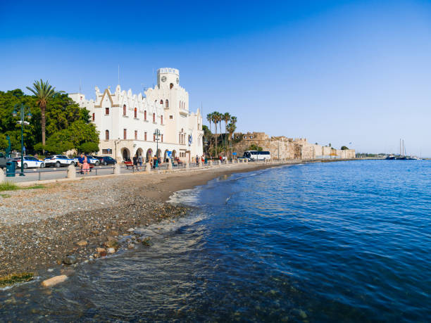 istock The municipal building on Kos Island in Greece 2198765925