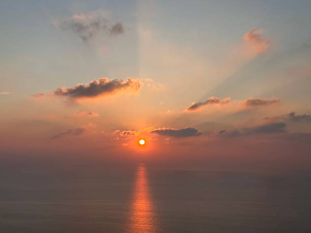 istock sunset over the ocean in Thailand 2198765972