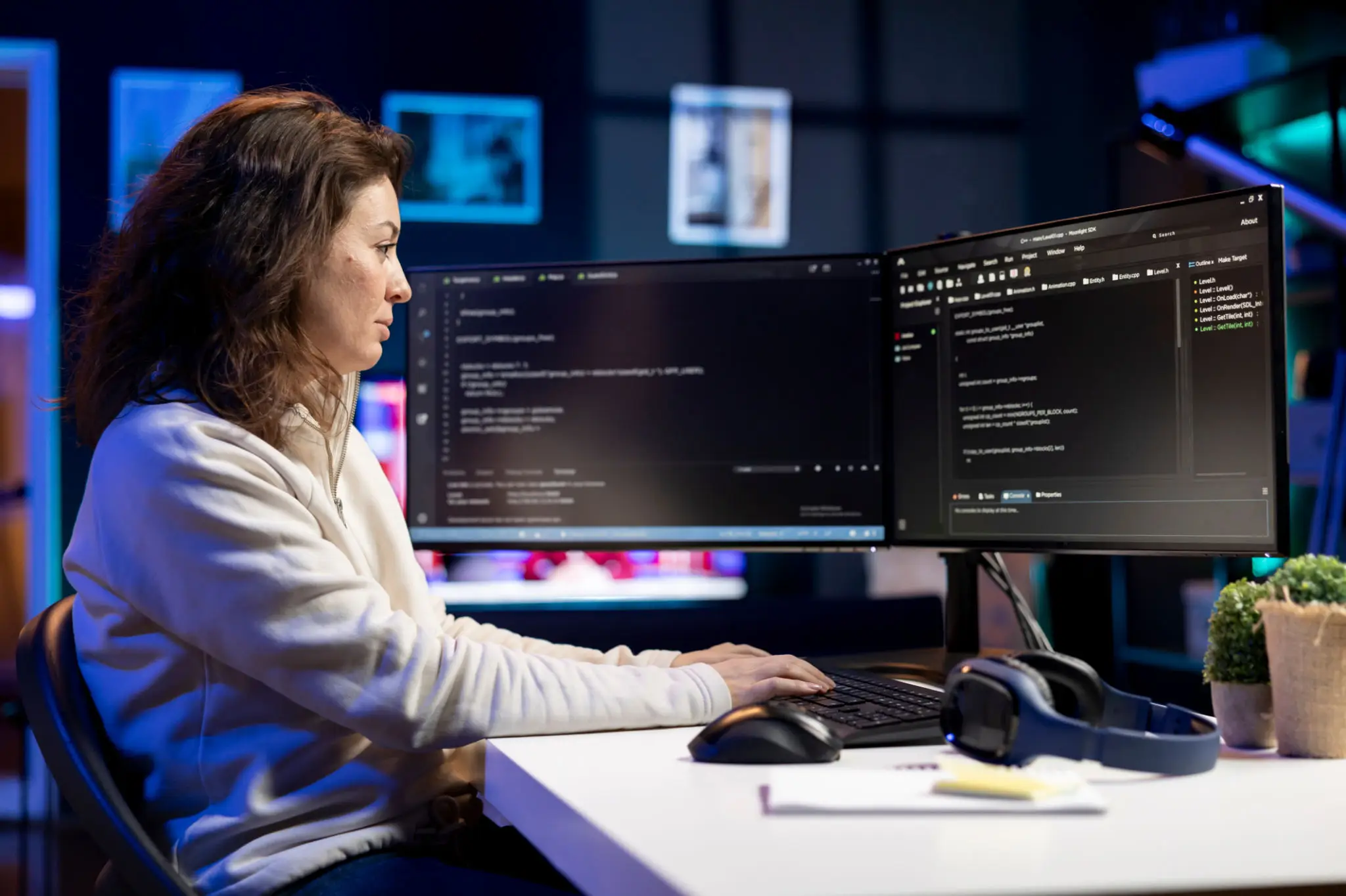 컴퓨터 자바스크립트 함수: 최적의 활용법 2 Upbeat IT expert pleased after increasing data security using computer