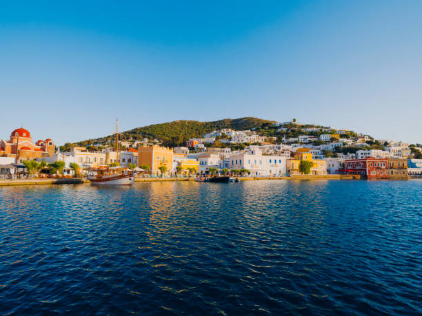 istock Agia Marina village, Leros island, Dodecanese, Greece 2198768352