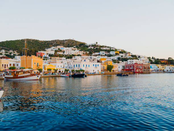istock Agia Marina village, Leros island, Dodecanese, Greece 2198768672