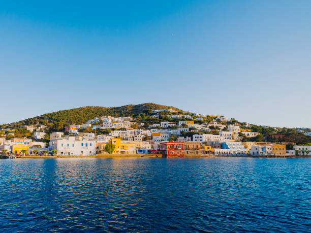 Agia Marina village, Leros island, Dodecanese, Greece