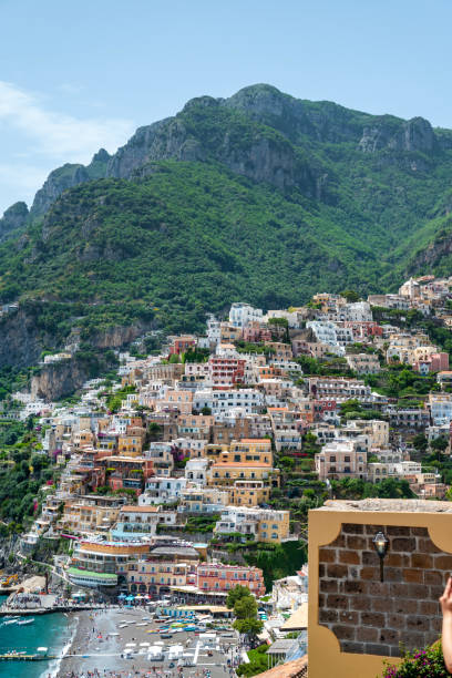 istock Aerial View of Positano, Amalfi coast 2198769880