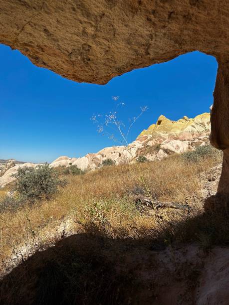 istock Framed View of Cappadocia Landscape (Cappadocia, Turkey) 2198770204