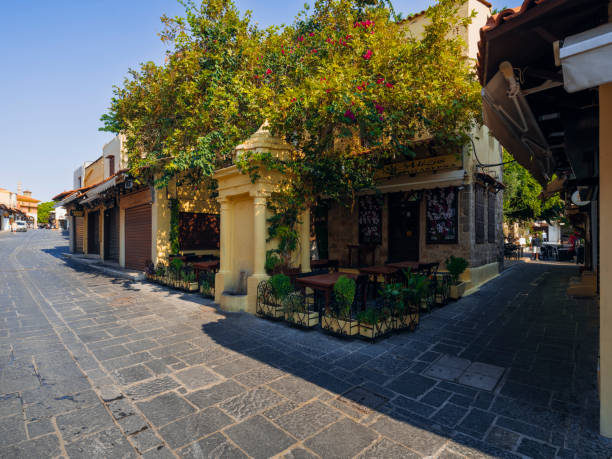 istock Sokratous Street on Rhodes, Greece 2198770799